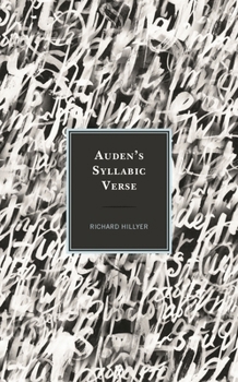 Hardcover Auden's Syllabic Verse Book