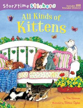 Paperback Storytime Stickers: All Kinds of Kittens Book