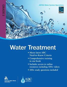 Paperback Water Treatment Grade 2 Wso: Awwa Water System Operations Wso Book