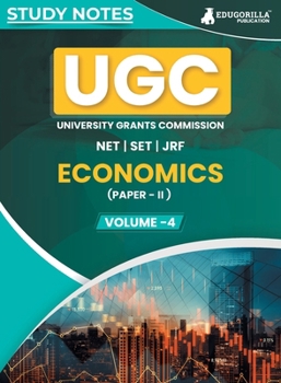 Paperback UGC NET Paper II Economics (Vol 4) Topic-wise Notes (English Edition) A Complete Preparation Study Notes with Solved MCQs Book