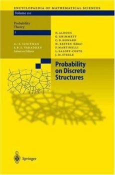 Hardcover Probability on Discrete Structures Book