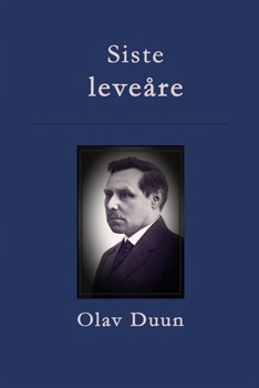 Paperback Siste leveåre [Norwegian] Book