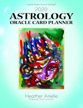 Paperback 2020 Astrology Oracle Card Planner Book