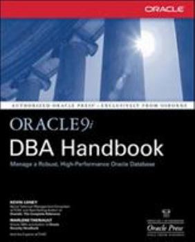 Paperback Oracle9i DBA Handbook Book