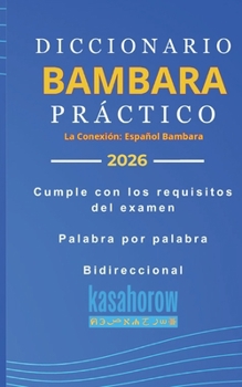 Paperback Diccionario Bambara Práctico [Spanish] Book