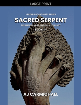 Paperback Sacred Serpent [Large Print] Book