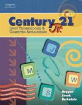 Hardcover Century 21 Jr., Input Technologies and Computer Applications Book