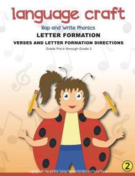 Paperback Language Craft Rap and Write Phonics Letter Formation Verses: Verses and Letter Formation Directions Book