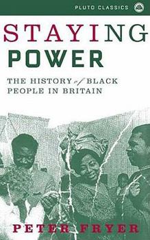 Paperback Staying Power: The History of Black People in Britain Book