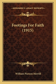 Paperback Footings For Faith (1915) Book