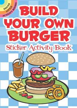 Paperback Build Your Own Burger Sticker Activity Book