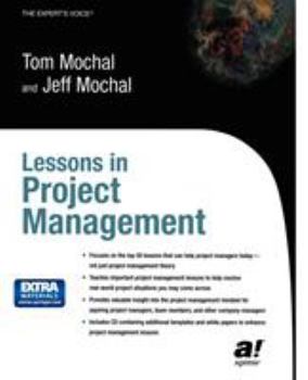 Paperback Lessons in Project Management Book