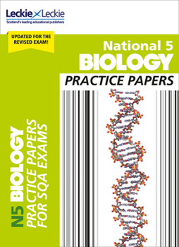 Paperback National 5 Biology Practice Exam Papers Book
