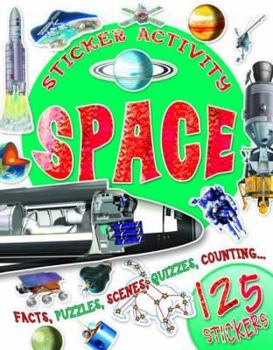 Paperback Sticker Activity Space Book