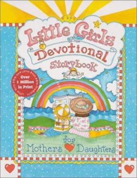 Hardcover Little Girls Devotional Storybook Book