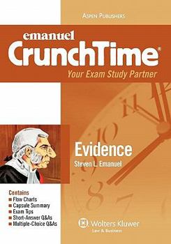 Paperback Evidence (Emanuel Crunchtime) Book