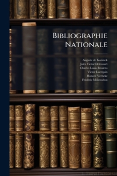 Paperback Bibliographie Nationale: E-m. 1892 [French] Book