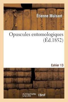 Paperback Opuscules Entomologiques. Cahier 13 [French] Book