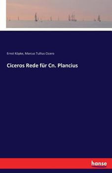 Paperback Ciceros Rede für Cn. Plancius [German] Book
