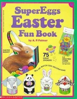 Paperback Super Eggs Easter Fun Book