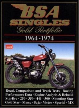 Paperback BSA Singles Gold Portfolio 1964-1974 Book