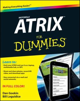 Paperback Motorola Atrix for Dummies Book