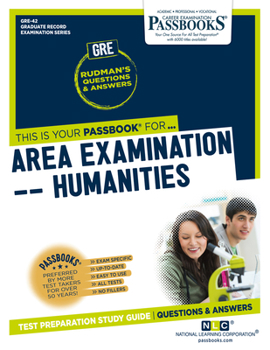 Paperback Area Examination - Humanities (Gre-42): Passbooks Study Guide Volume 42 Book