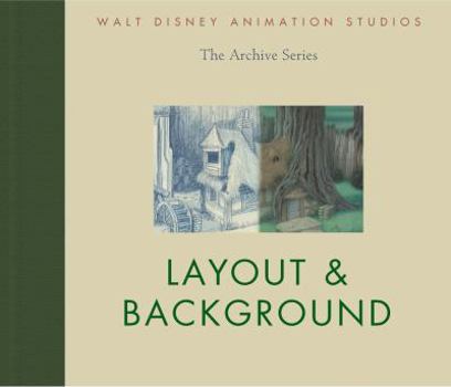 Hardcover Walt Disney Animation Studios the Archive Series Layout & Background Book