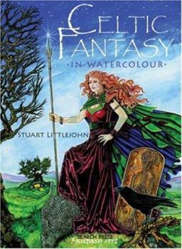 Paperback Celtic Fantasy in Watercolour Book