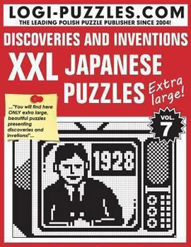 Paperback XXL Japanese Puzzles: Discoveries and Inventions Book