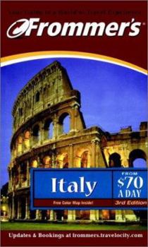 Paperback Frommer's Italy from $70 a Day Book
