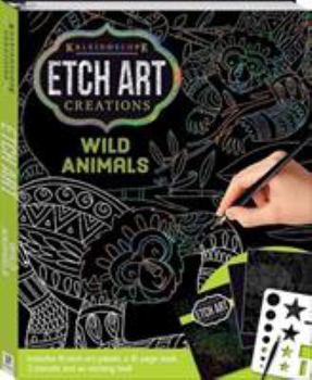 Paperback Kaleidoscope Etch Art Creations Wild An Book