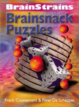 Hardcover Brainstrains: Brainsnack Puzzles Book