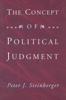 Paperback The Concept of Political Judgment Book