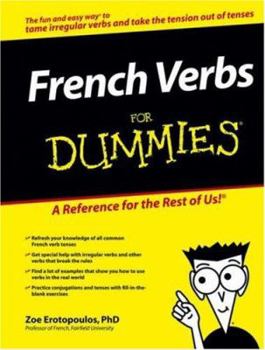 Paperback French Verbs for Dummies Book