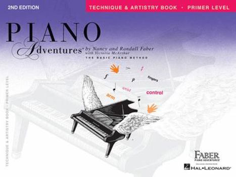 Paperback Primer Level - Technique & Artistry Book: Piano Adventures Book