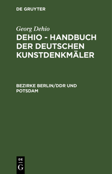 Hardcover Bezirke Berlin/DDR Und Potsdam [German] Book