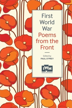 Hardcover First World War Poems from the Front Book