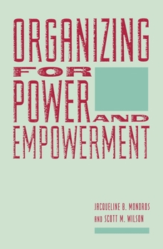 Paperback Organizing for Power and Empowerment Book