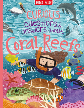 Hardcover Curious Questions & Answers About Coral Reefs Book