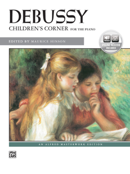 Paperback Children's Corner: For the Piano, Book & CD [With CD (Audio)] Book