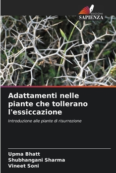 Paperback Adattamenti nelle piante che tollerano l'essiccazione [Italian] Book