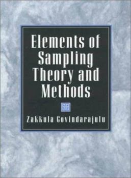 Paperback Elements of Sampling Theory and Methods Book