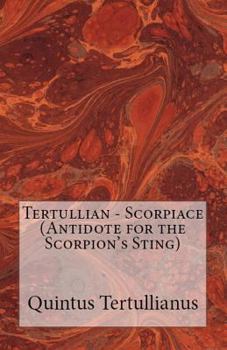 Paperback Scorpiace: Antidote for the Scorpion's Sting Book