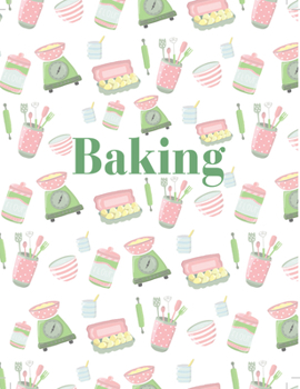 Hardcover Baking Book