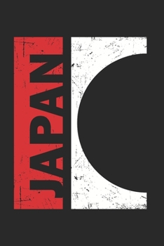 Paperback Japan Flag Notebook - Fan Journal Planner: Tokyo Japanese Organizer For Men Women Kids Book