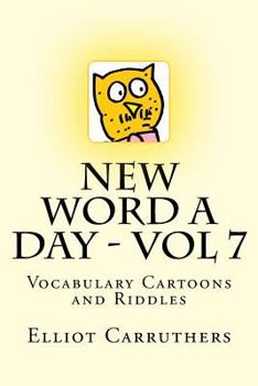 Paperback New Word A Day - Vol 7: Vocabulary Cartoons and Riddles Book