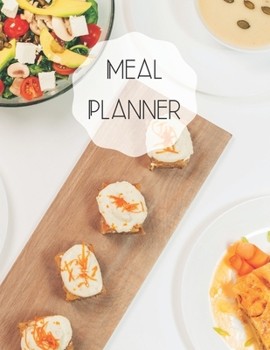 Meal Planner: Track and plan your food weekly, contains shopping list