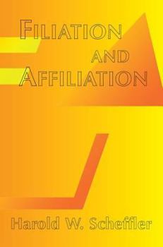Paperback Filiation And Affiliation Book