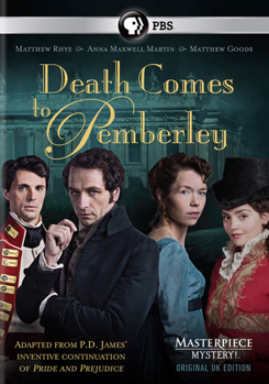 DVD Masterpiece Mystery: Death Comes to Pemberley Book